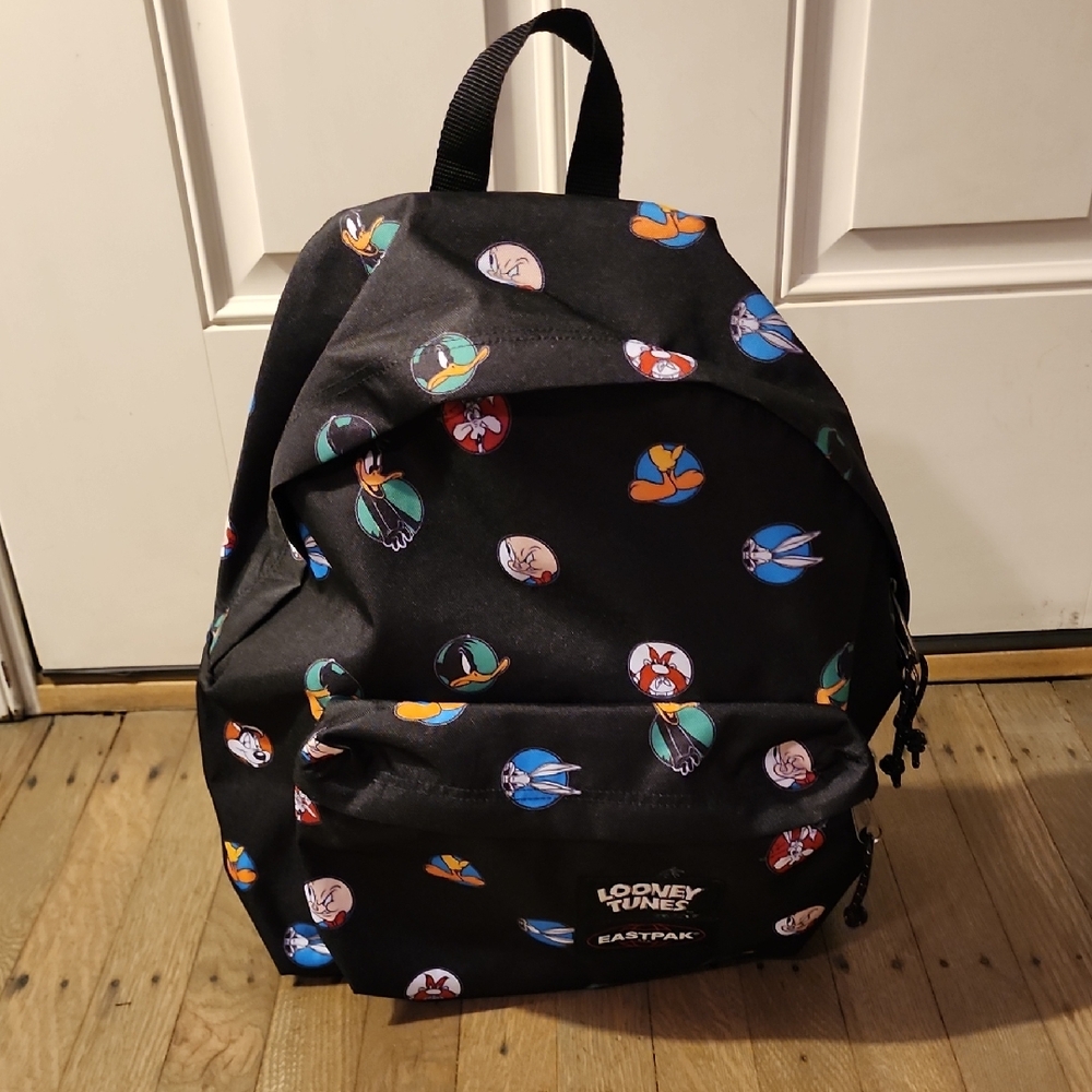 Eastpak Padded Pak'r Black Looney Tunes Backpack NEW